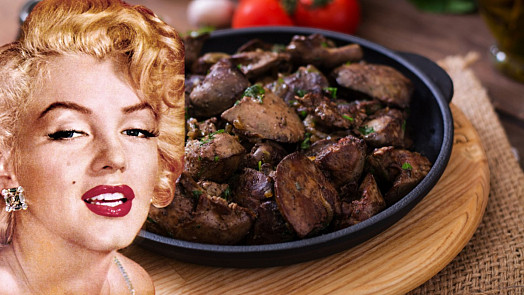 Jídelní rozmary slavných: Marilyn Monroe dietu nedržela. Jedla ale ve velkém množství syrovou mrkev a měla ráda krůtí srdíčka i játra