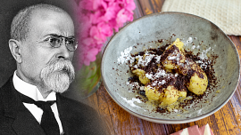 Prezident Masaryk si na luxusní jídla nepotrpěl. Nejraději měl obyčejné škubánky s mákem a máslem