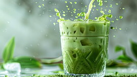 Matcha tonic je letním hitem kaváren: Osvěžující nápoj si doma připravíte za zlomek ceny, místo 140 vyjde na 12 Kč