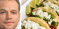 Jídelní rozmary slavných: Matt Damon nemá rád růžičkovou kapustu a miluje pálivé tacos s hovězím masem