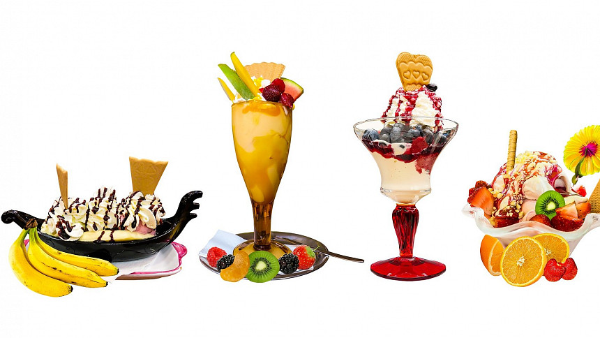 Nejslavnější zmrzlinové poháry: Připomeňte si s námi oblíbený Banana split nebo Broskev Melba