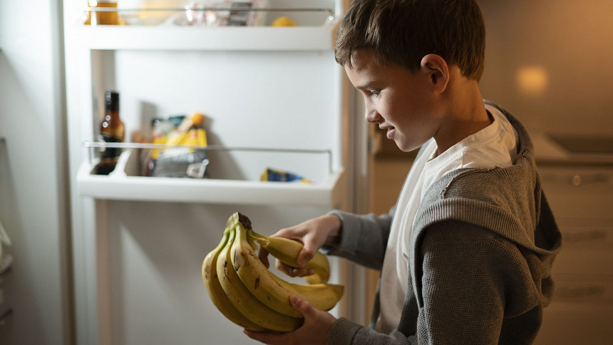 Banány patří do zdravého jídelníčku dětí