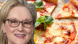 Jídelní rozmary slavných: Meryl Streepová váhu neřeší, občas zahřeší fastfoodem a miluje křupavou pizzu Margherita