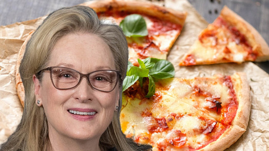 Jídelní rozmary slavných: Meryl Streepová váhu neřeší, občas zahřeší fastfoodem a miluje křupavou pizzu Margherita