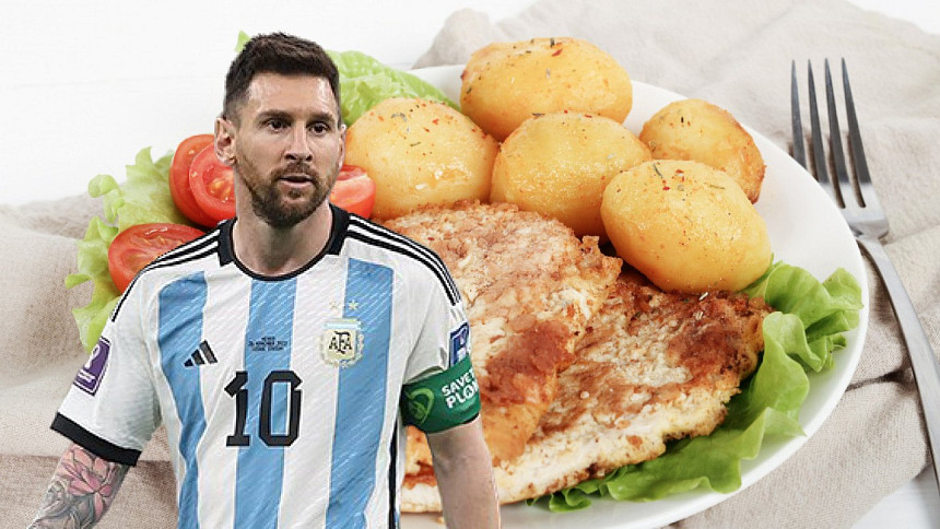 Jídelní rozmary slavných: Fotbalista Lionel Messi miluje milánský řízek od maminky, přelitý rajčatovou omáčkou a zapečený se sýrem