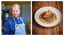 Šéfkuchař Petr Hajný prozradil recept, jak si doma připravit fantastická telecí játra s černou čočkou a cibulovým zelím