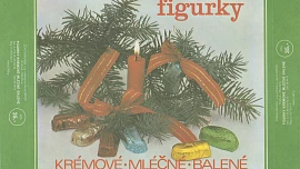 Retro okénko: Krémové figurky na stromeček byly dříve hitem. Půl kila stávalo 35 Kčs, dnes dáme za 300 g dvě stovky