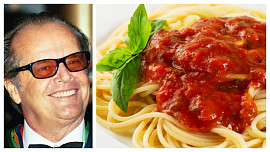 Jídelní rozmary slavných: Jack Nicholson kvůli roli jedl sendviče, které nesnáší, zato miluje snadnou rajčatovou omáčku se sýrem