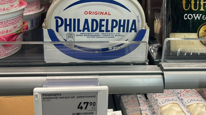 Krémový sýr Philadelphia