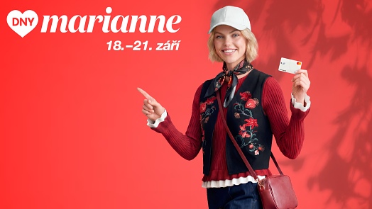 Dny Marianne 2026 se blíží! Nákupní hity se slevou až 70 % přijdou už za měsíc