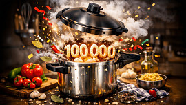 Foodie slaví první velký milník: Rozdali jsme už 100 000 bodů jako poděkování za vaše recepty a fotky