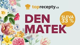 Potěšte milovanou maminku na její svátek: Toprecepty nabízí slevu 33 % na své populární kuchařky