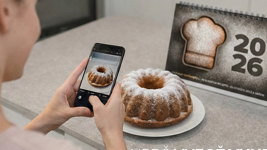 Upeč, vyfoť, vyhraj! Stolní kalendář Toprecepty.cz 2026 nabízí kromě 53 sladkých receptů také zajímavou fotosoutěž
