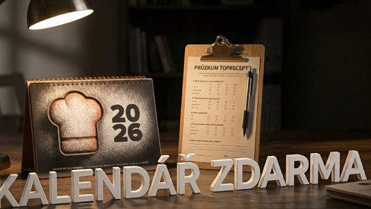 Pomozte nám udělat Toprecepty ještě hezčí a získejte Náš kalendář 2026 zdarma!