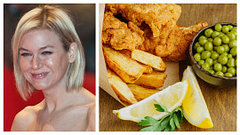 Jídelní rozmary slavných: Kvůli roli Brigit Jonesové jedla Renée Zellwegerová 20 koblih denně, dnes si ráda pochutná na fish and chips