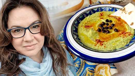 Holka u plotny radí: Hummus s medvědím česnekem je skvělá jarní vzpruha, která se hodí nejen na svačinku