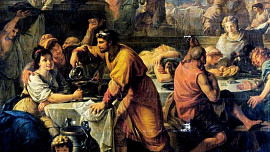 Divoké římské Saturnálie aneb Jak se hodovalo během starověkých „Vánoc“: Pečivo ve tvaru genitálií, obětní prase a víno hrály prim