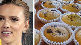 Jídelní rozmary slavných: Scarlett Johanssonová si před cvičením dává čokoládu a miluje nadýchané banánové muffiny