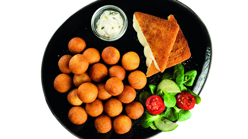 Křupavý obalovaný sýr z horkovzdušné fritézy: rychlá večeře, která potěší celou rodinu