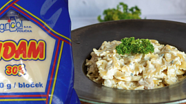 V akci: Eidam za 14 korun vybízí k přípravě klasického smažáku i skvělé sýrové omáčky na těstoviny. Vše rychle a levně