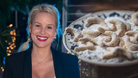 Herečka Patricie Pagáčová upeče jen dva druhy cukroví. Vanilkové rohlíčky podle babičky ale nesmějí chybět
