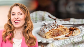Štrúdl podle babičky Terezy Bebarové: Je z dvojího těsta a chutná božsky, říká moderátorka Peče celá země