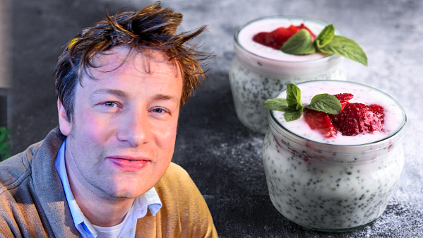 Jamie Oliver si oblíbil veganskou kuchyni, speciálně ho zaujala chia semínka.