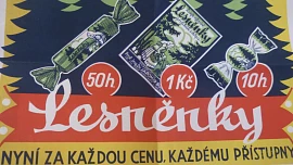 Retro okénko: Lesněnky v sáčku stávaly dříve 1 Kčs a podle reklamy měly vyléčit rýmu a nachlazení