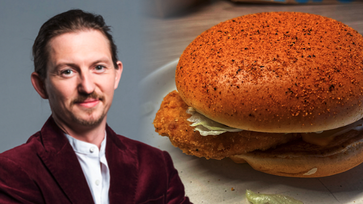 Přemek Forejt vytvořil nejlepší kuřecí burger, který zatím McDonald's nabídl.