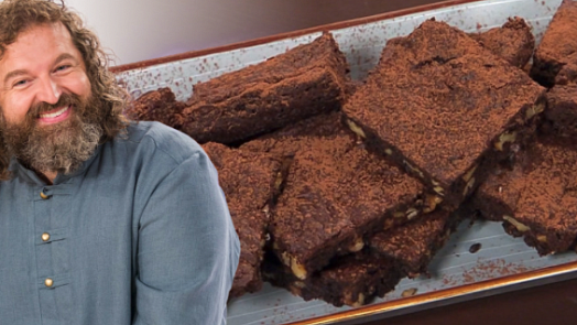 Perfektní bezlepkové brownies podle Josefa Maršálka: Voní čokoládou a ořechy a jsou neskutečně vláčné