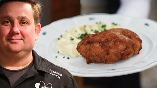 Luxusní holandský řízek podle Jana Punčocháře: Kouzlo dokonalé šťavnatosti zajistí mléko, chuť doladí muškátový oříšek