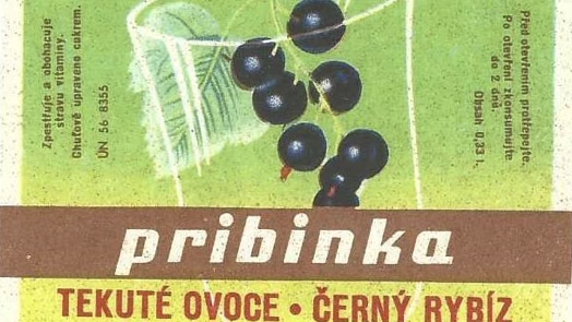 Retro okénko: Šťáva Pribinka stávala od dvou do 5 Kčs. Tekuté ovoce z Přibyslavi se hodilo do limonády i mléčného koktejlu