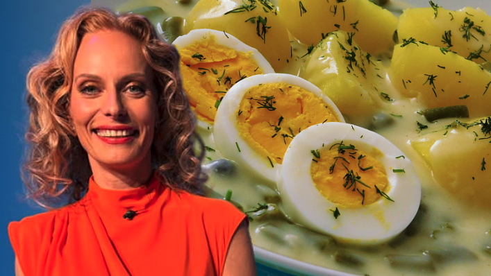 Fazolky na smetaně patří mezi nejoblíbenější pokrmy dcery Kristíny Kloubkové. Není divu, moderátorka na ně má speciální recept.