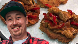Katův šleh z panenky podle Kuby z MasterChefa: Základem je dobře opečené maso a spojení kečupu s hořčicí