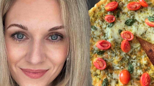 Máma dvou holčiček vaří rychle a zdravě: Tuhle pizzu z cottage sýra s rajčátky máte do půlhodinky na stole, říká foodblogerka