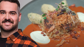 Netradiční segedín podle Patrika z Hell's Kitchen: S bůčkem, klobásou a tvarohovými noky chutná fantasticky
