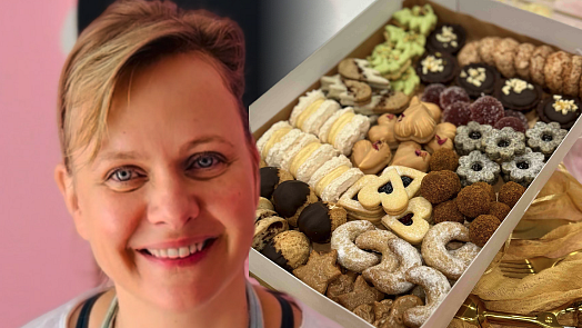 Eva každý rok připravuje 30 kg cukroví pro své zákazníky. Víc dělat nechce, aby měla přehled o kvalitě.