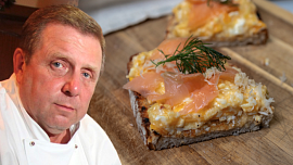 Topinka Jaroslava Sapíka ohromila princeznu Dianu: Doma ji připravíte za chvíli, nadchne vás jemnými vejci a křenem