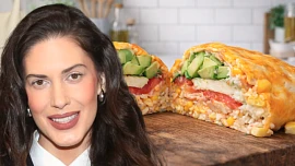 Sýrové placky se slaninou podle Anety Vignerové: Plněná dobrota nabízí spoustu chutí i vůní. Miluje ji celá modelčina rodina