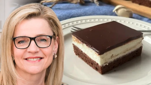 Míša Landová nabídla recept na luxusní dezert: Míša dortík bez másla chutná božsky, skvělá poleva mu dodává křupavost