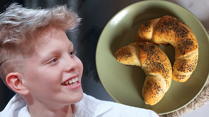 David Vagenknecht ve svých 13 letech překvapuje tím, jak dobře si vede v kuchyni.