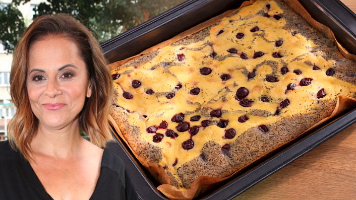 Rychlá litá maková buchta podle Laďky Něrgešové zachutná snad každému.