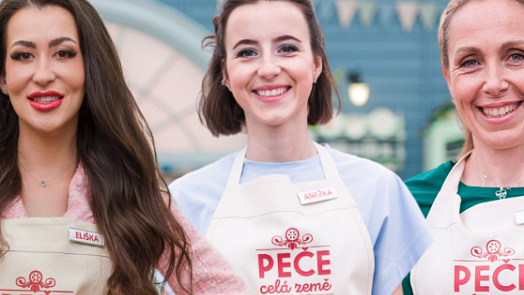 Dámské finále Peče celá země: Seznamte se s Alenou, Anežkou a Eliškou, nejlepšími cukrářkami a pekařkami soutěže