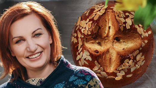 Vláčný mazanec podle Petry Burianové: První vítězka Peče celá země poradila trik na správné krájení