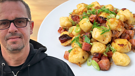 Luxusní noky se slaninou podle Těhotnýho kuchaře: Variaci na vepřo knedlo neodolá vůbec nikdo