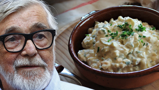 Jiří Bartoška miloval tenhle vajíčkový salát: Recept z hotelu Pupp si můžete snadno připravit doma