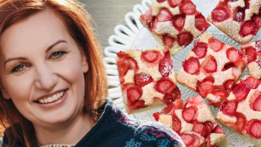Jahodová bublanina podle Petry Burianové: Nadýchaný letní moučník, který se povede i začátečníkům