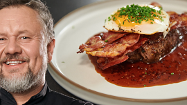 Steak jako z restaurace zvládnete i doma: Stačí nepodcenit jeden důležitý krok, říká Mirek Kalina