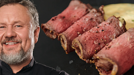 Roastbeef jako z restaurace: Mirek Kalina radí, jak připravit dokonalé maso i luxusní omáčku