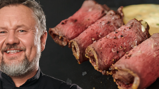 Roastbeef jako z restaurace: Mirek Kalina radí, jak připravit dokonalé maso i luxusní omáčku